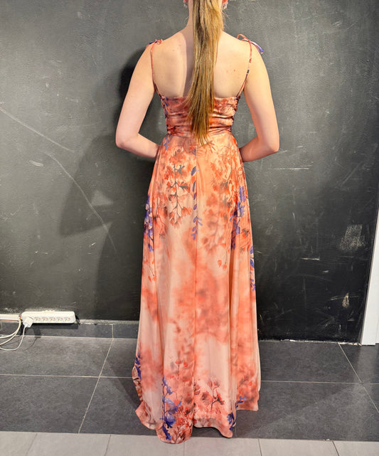 Patterned Evening Dress